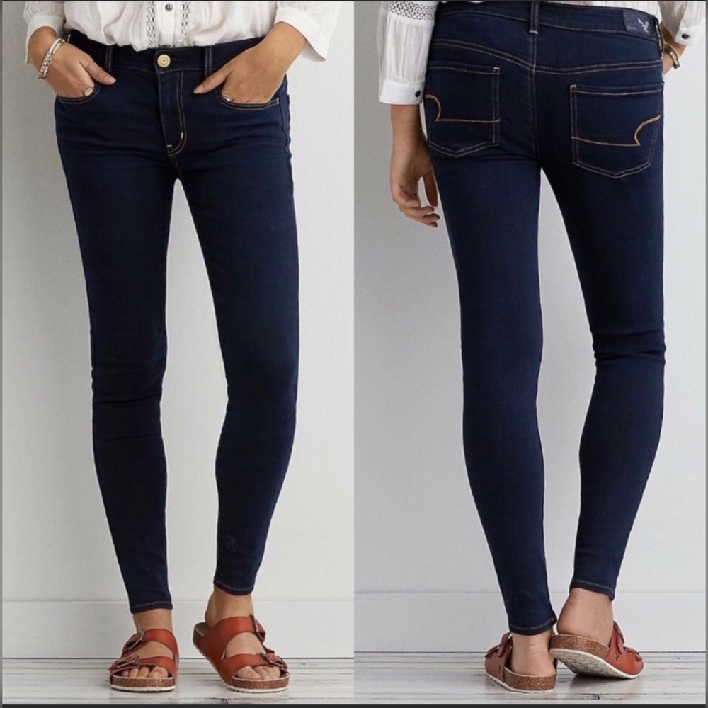 American Eagle True Rinse Denim X Jegging SZ 2rg
